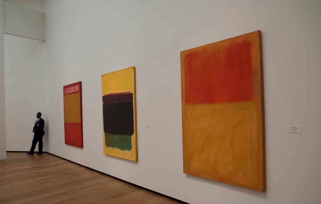 "Mark Rothko 'The Classic Paintings' -- Top Gallery East Building National Gallery of Art Washington (DC) 2016" by Ron Cogswell is licensed under CC BY 2.0